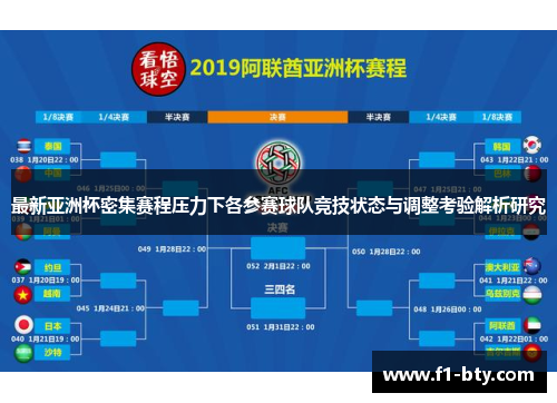 最新亚洲杯密集赛程压力下各参赛球队竞技状态与调整考验解析研究
